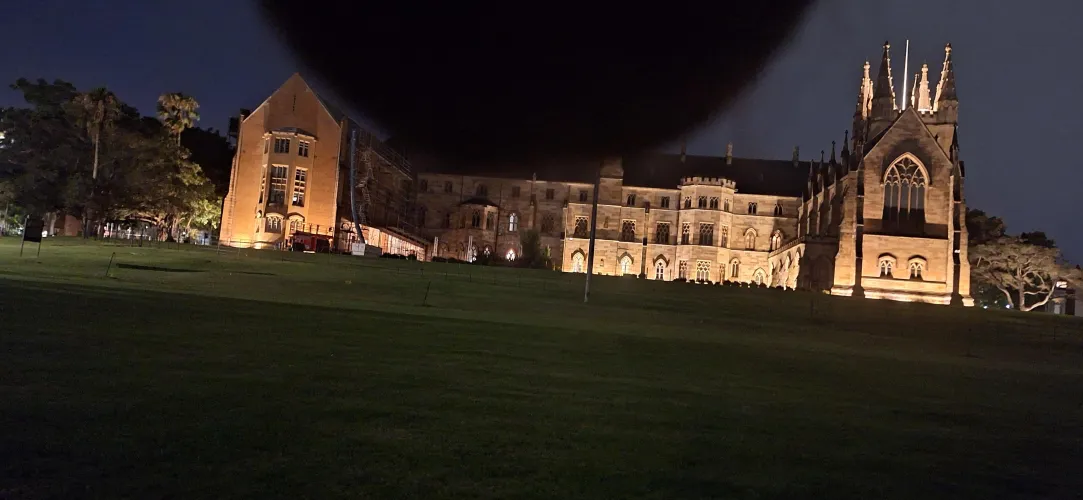 There are so many wonderful buildings near me! I thought a night time shot was in order 