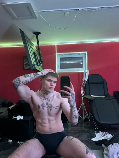 touch my bulge and feel how big he is