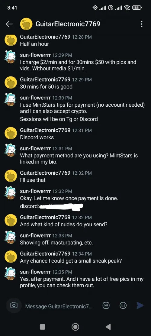 u/GuitarElectronic7769 ghosted at time of payment because he couldn't get a sneak peak