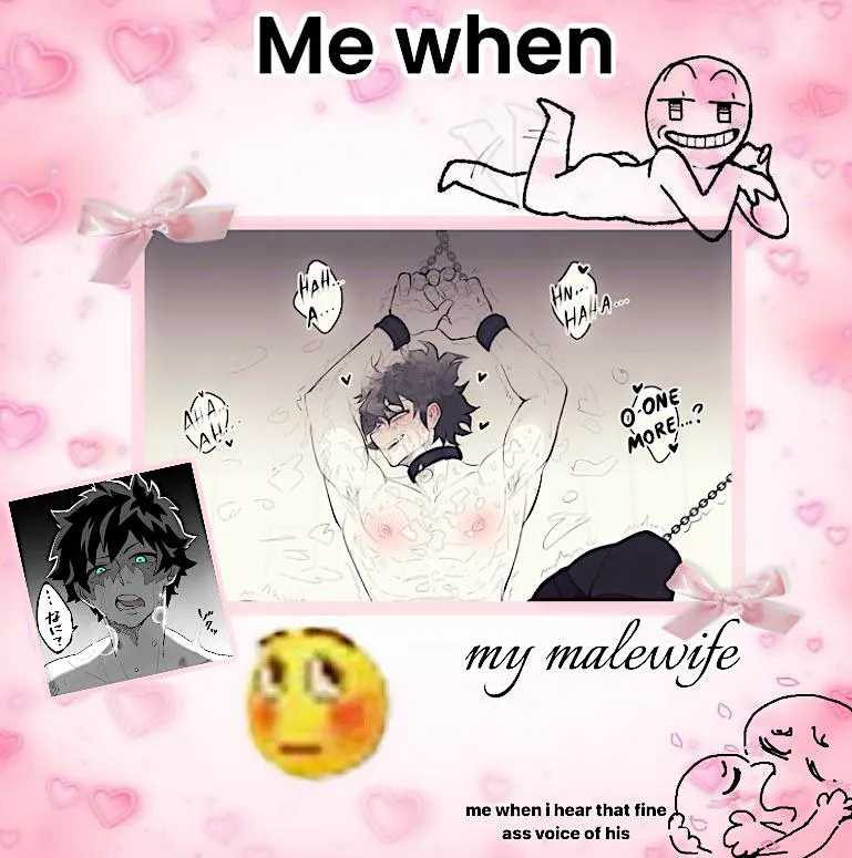 Waiting for that revenge sex in v!deku’s “re-education” audio like: 🎀🎀🎀