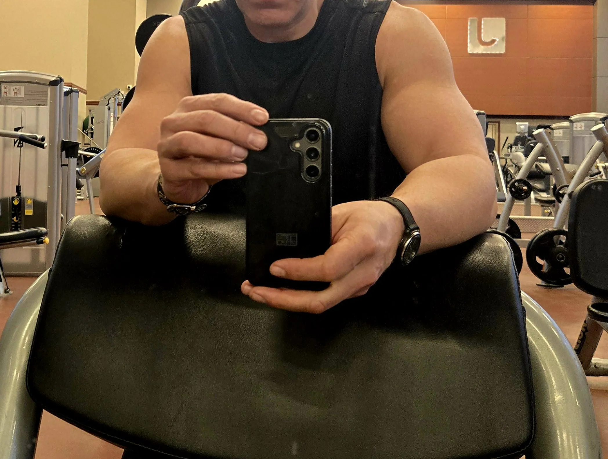 worked out biceps today [48]