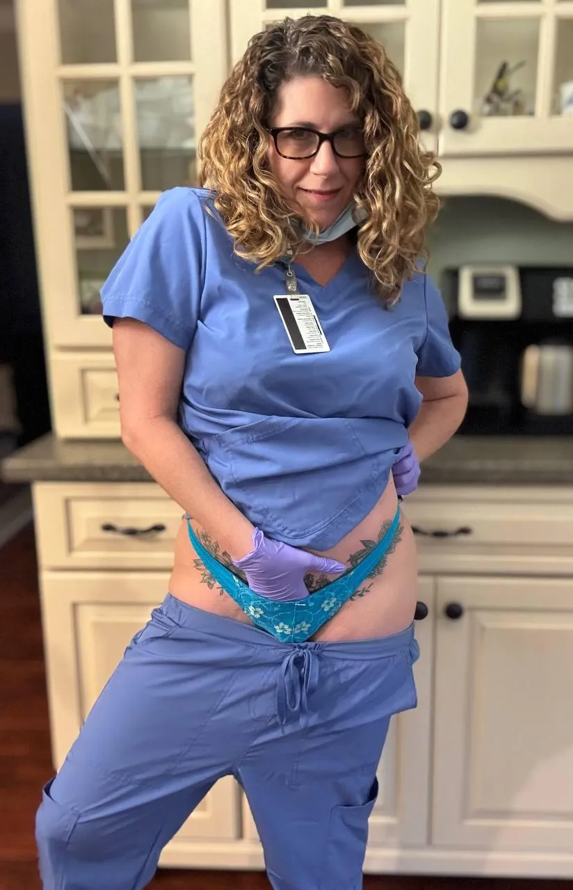 Would you give me a creampie during or after my shift?