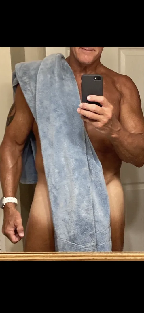 Would you like to borrow my towel?