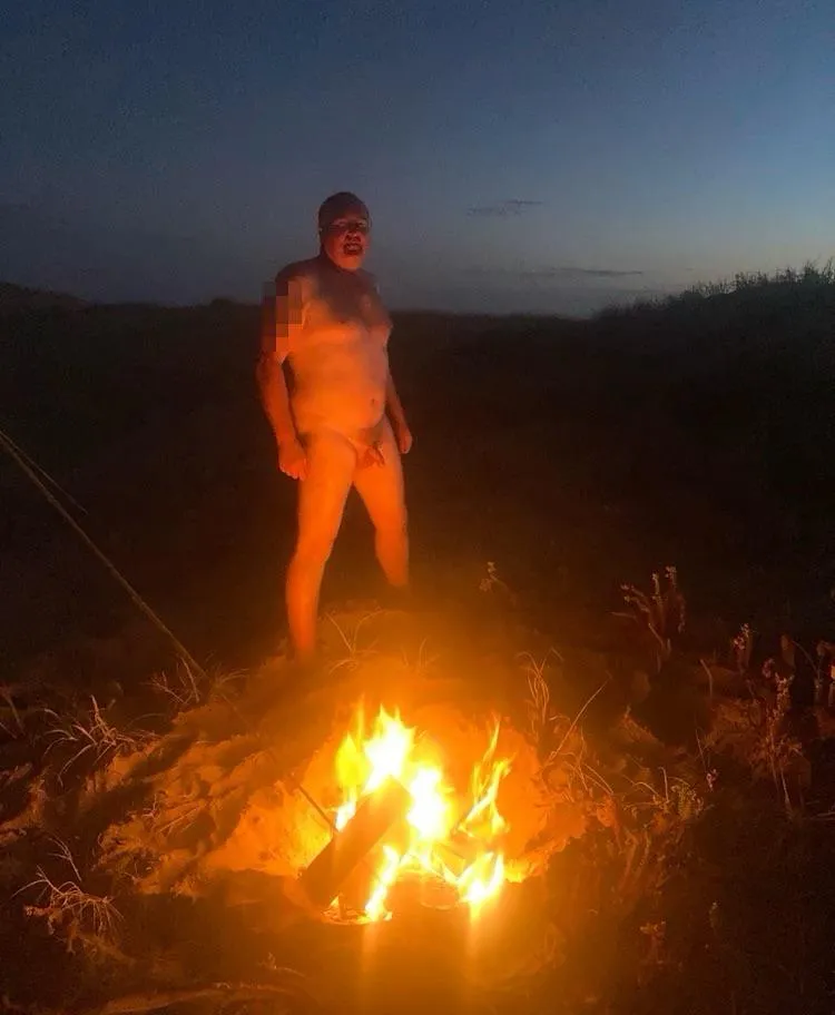 Beach camping for New Year’s 