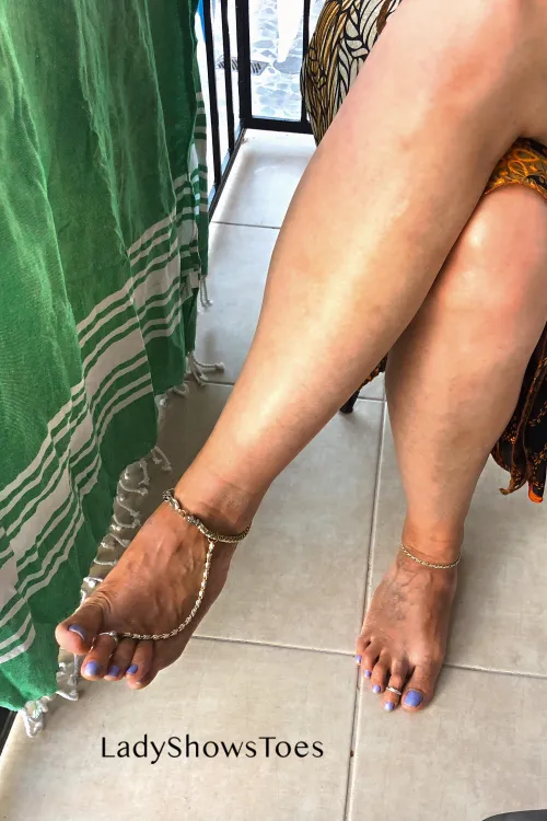 Canadian feet in Europe.