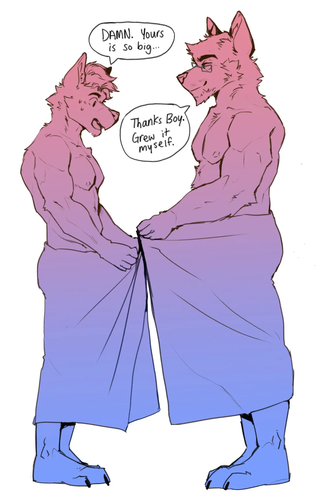 Comparing Sausages! (marblecubes)