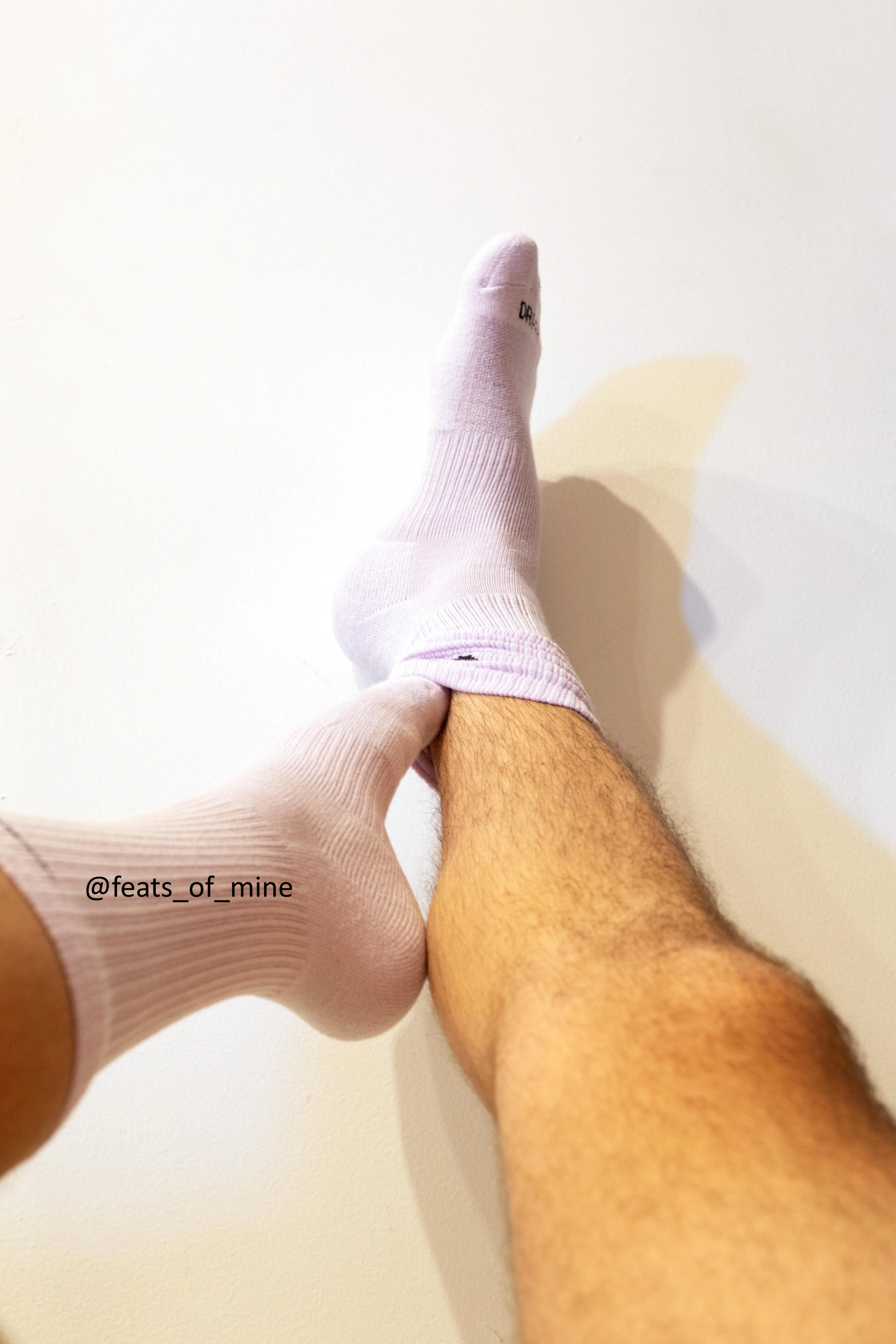 Help me take off these socks