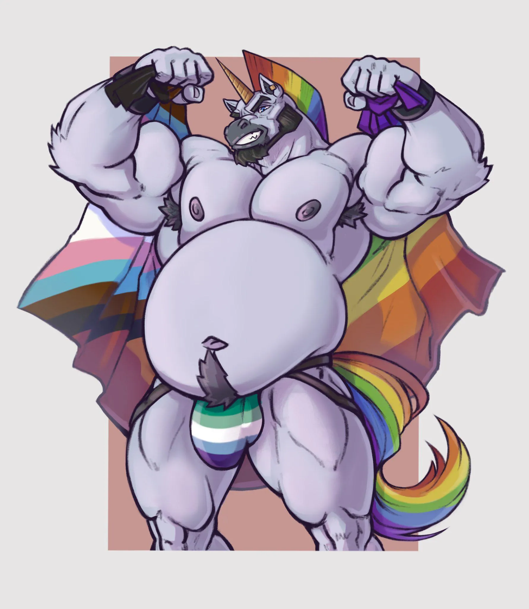 Hugo is always proud and strong. (@faustohell)