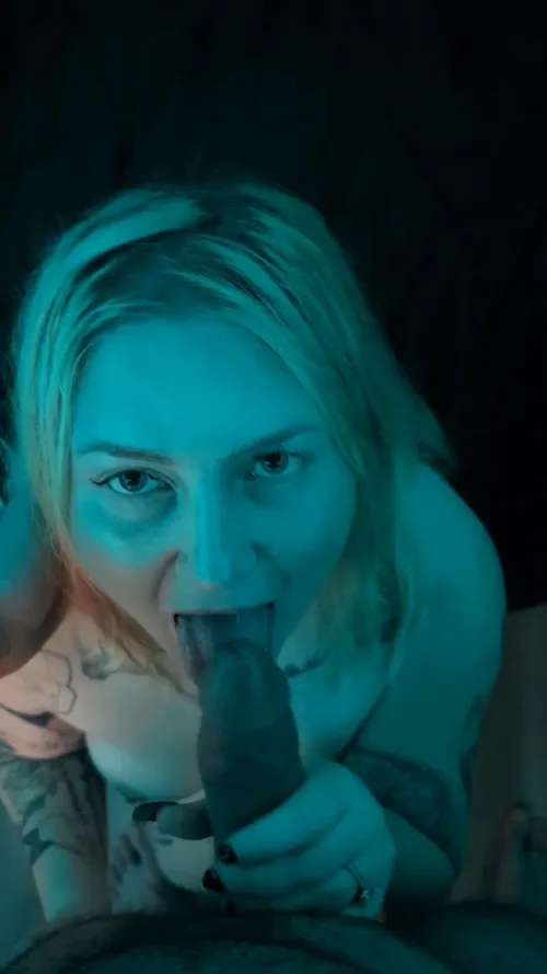 I love his dick in my throat