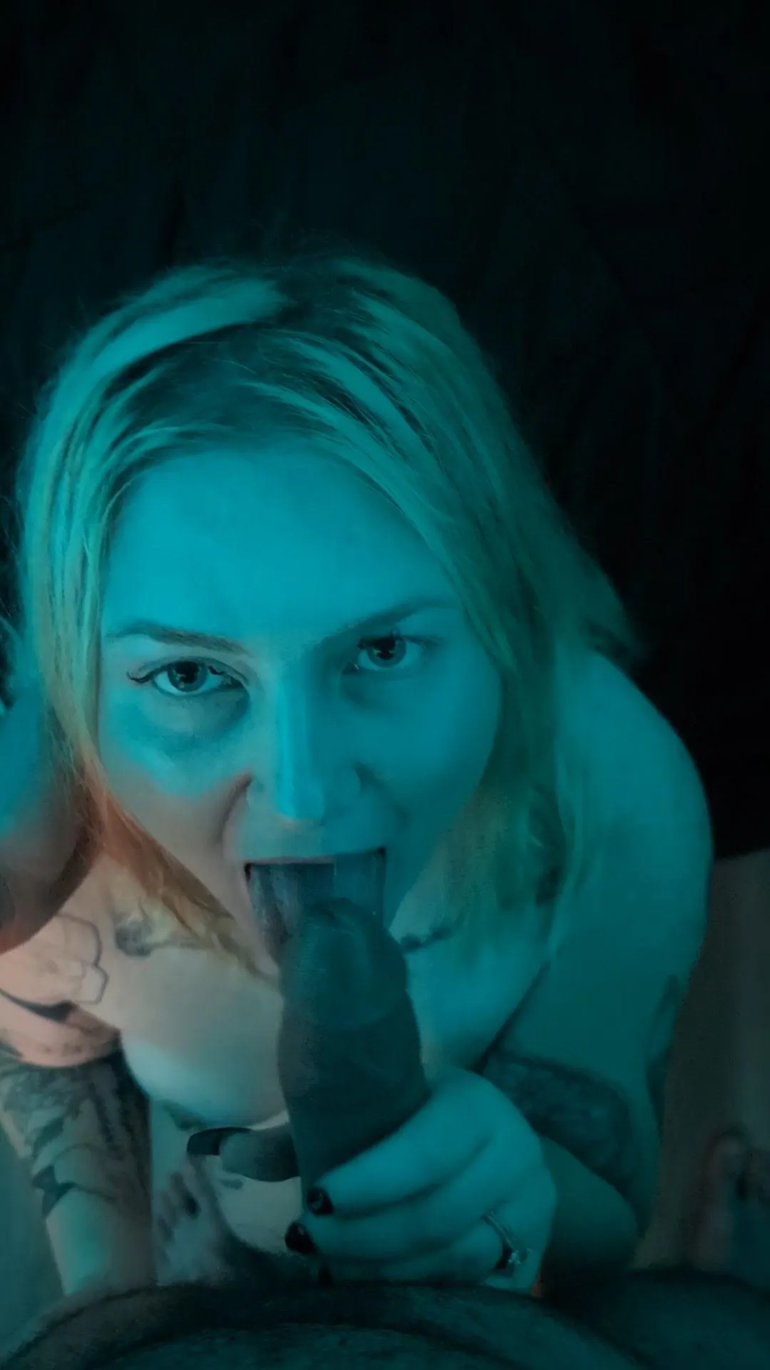 I love his dick in my throat