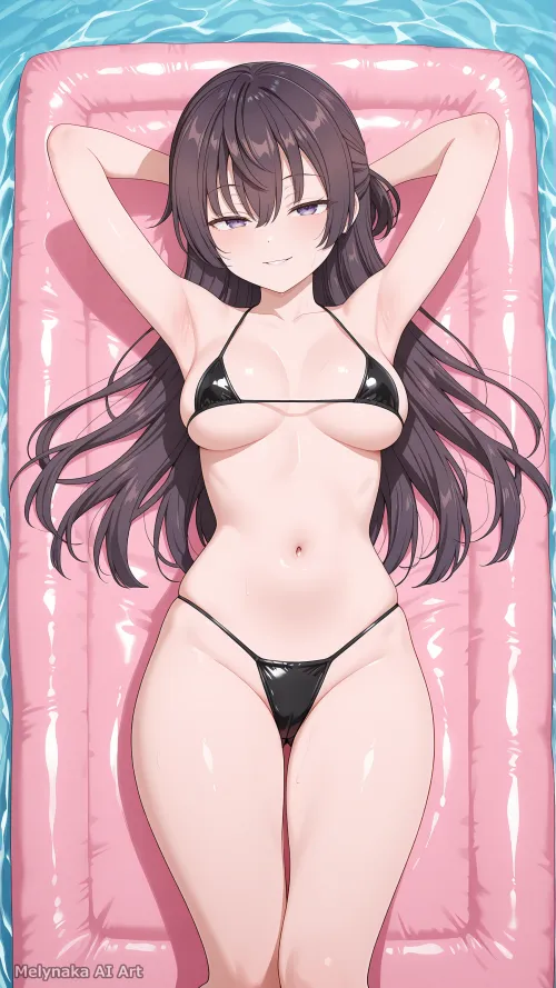 I'd join Yuki in the pool [Roshidere]