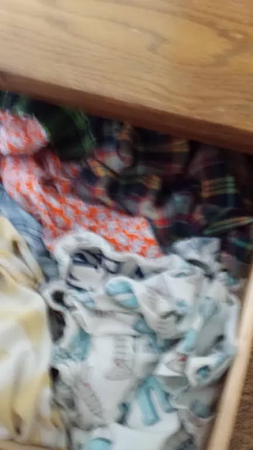 Identify AE? Took this picture of my bros underwear drawer a while back, trying to identify the American Eagle boxers within, on top was a pair, white with a screw and either a magnet, or horseshoe? Also the yellow looking ones, and orange looking ones. 