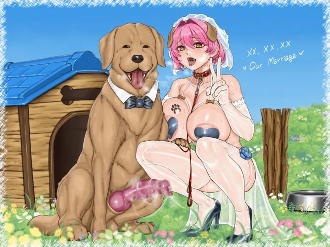 Married to my master!~💕🐾