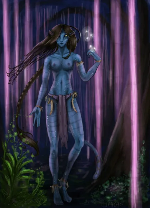 Nude Omatikaya under the Tree of Voices (Opaca)