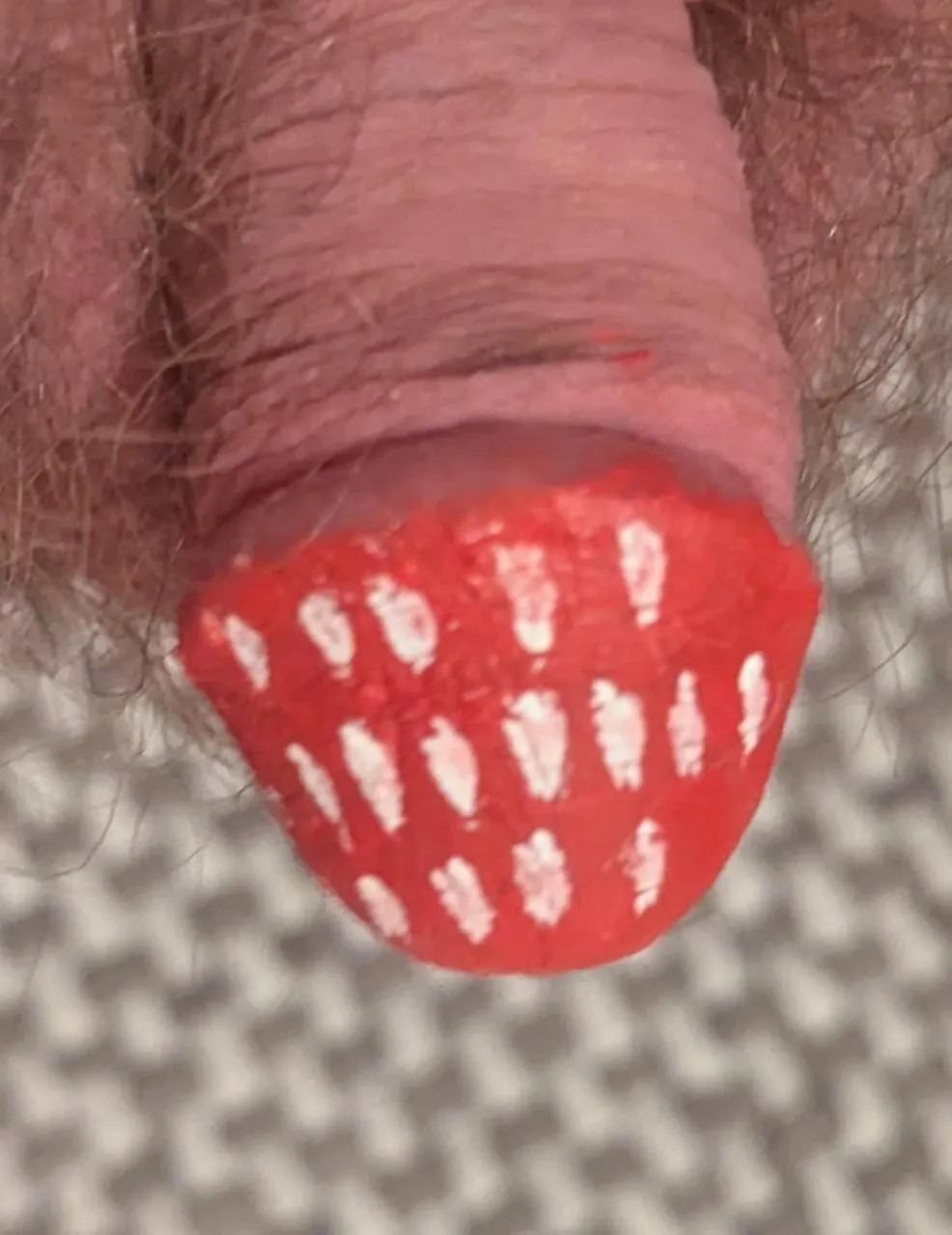 Oh, look! A strawberry!