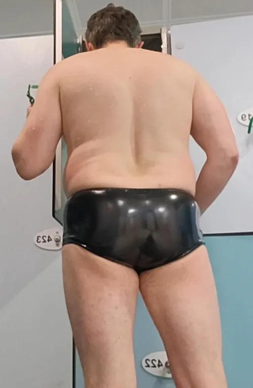PVC Swim Briefs