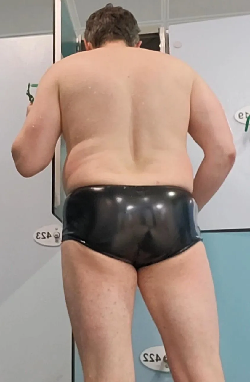 PVC Swim Briefs