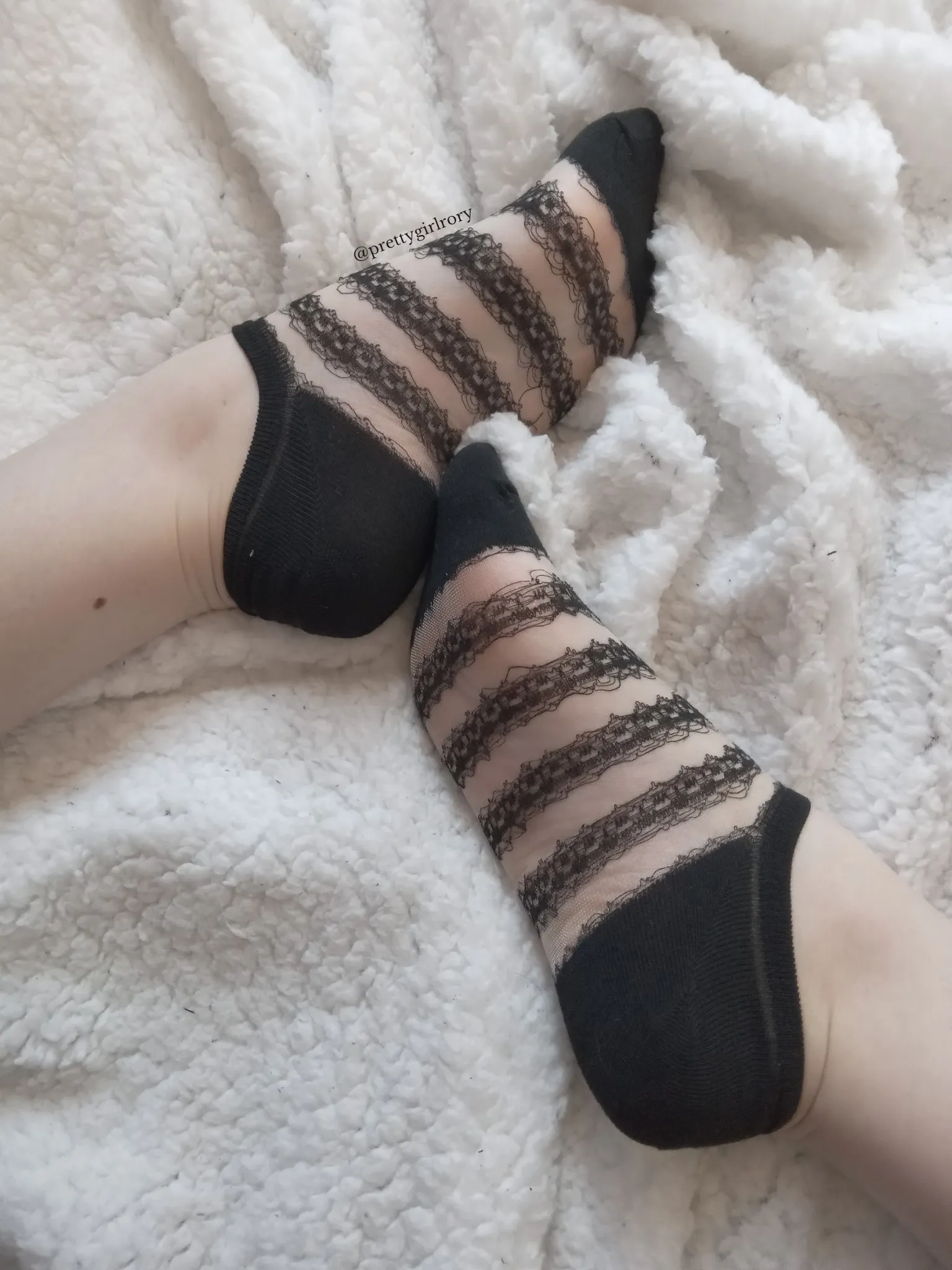 sheer socks get so smelly! [f]