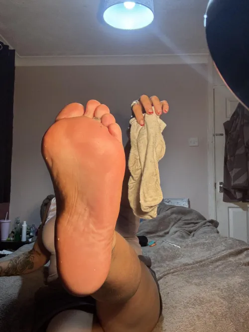 Smelly socks from my sweaty feet [f]