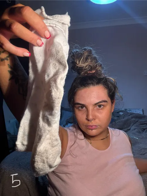 Smelly socks make you weak don’t they? [f]