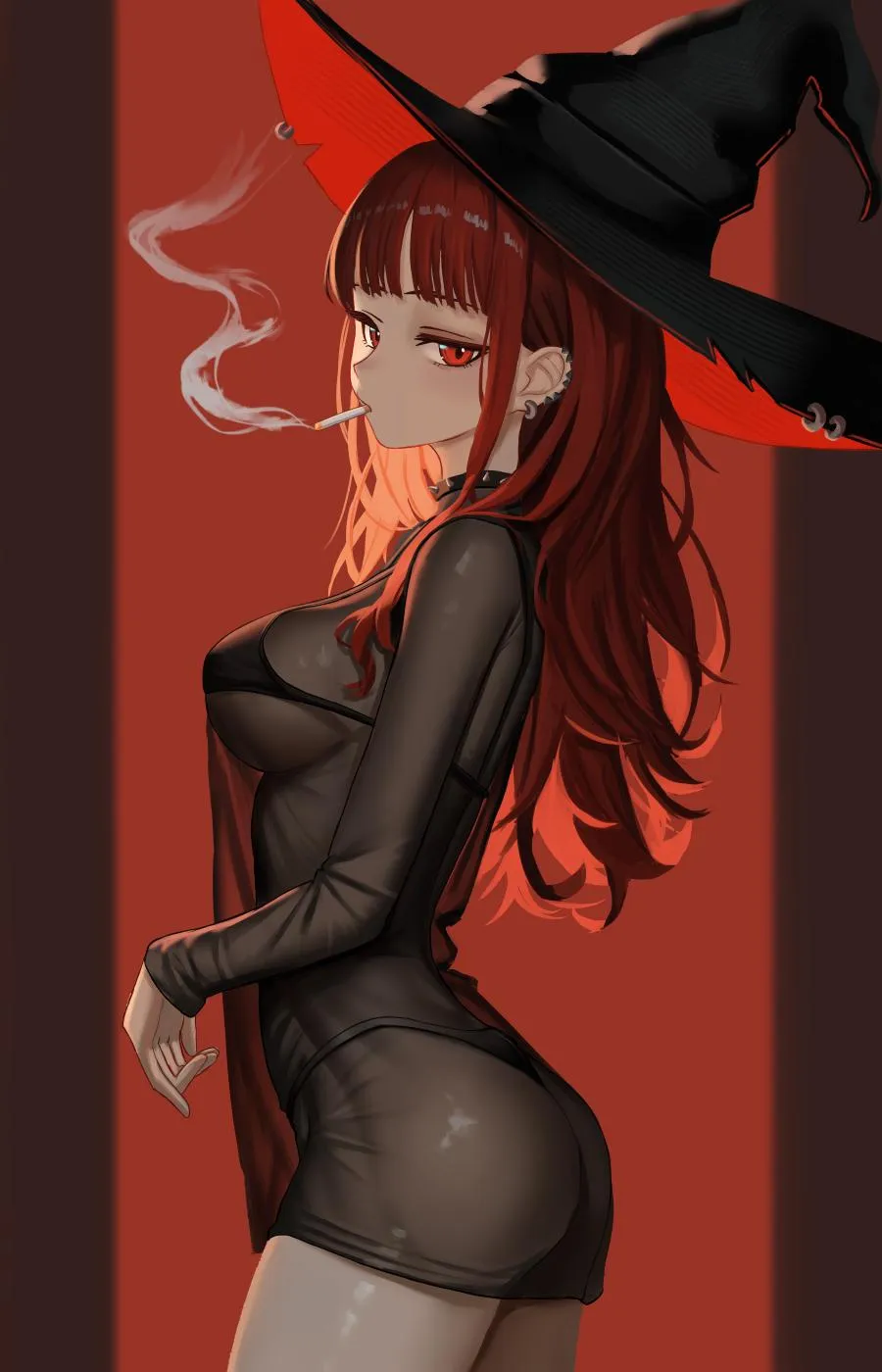 Smoking Hot Witch [Original]