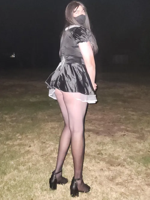 Wearing this in public