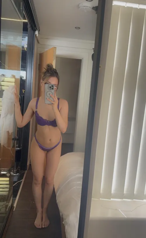 What’s your favourite colour on a girl? 💜