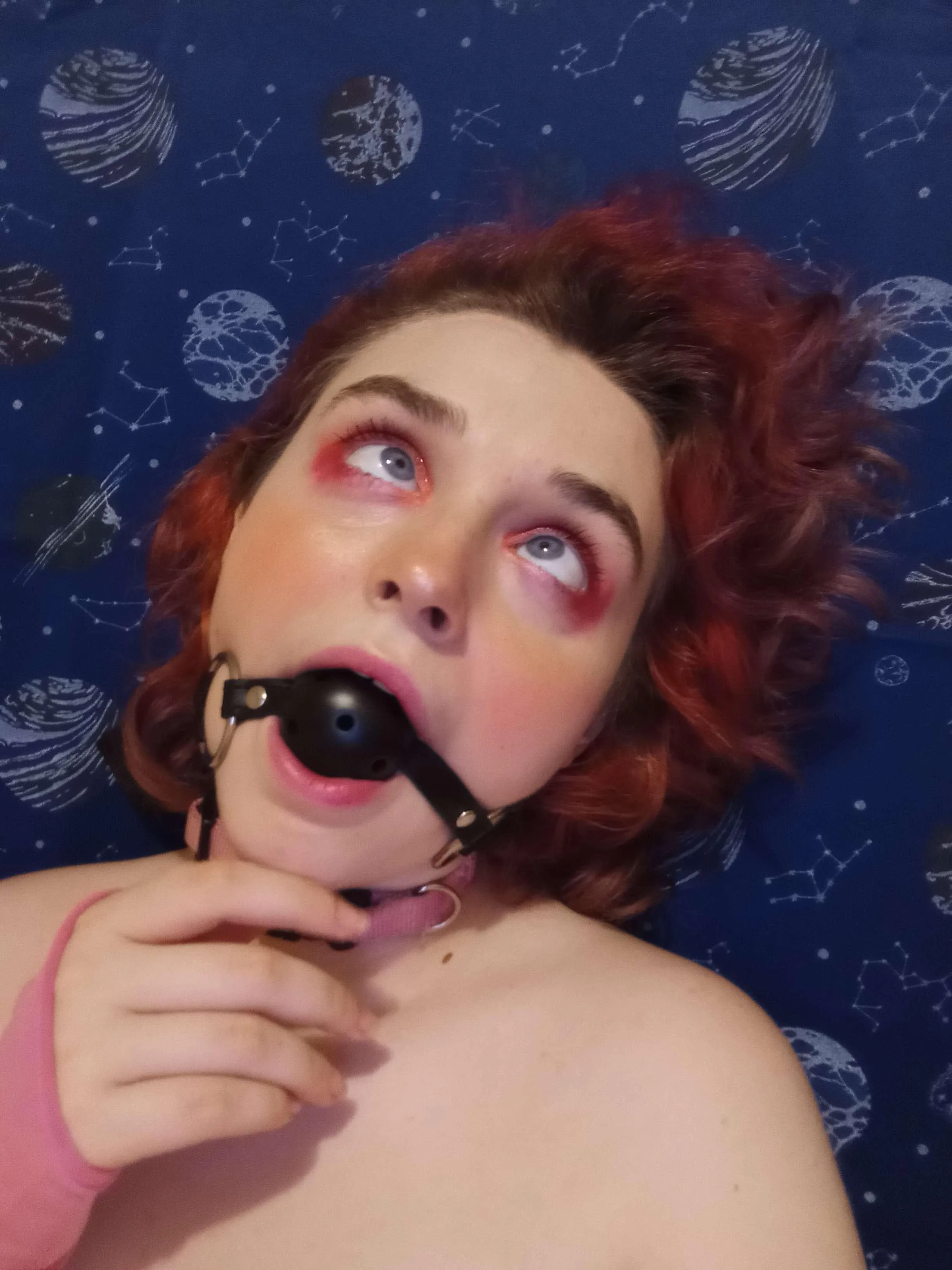 When not being fucked my mouth should be gagged