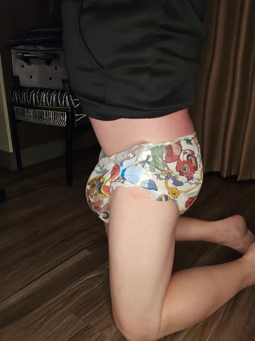 (34) I'm so soggy. My diaper is about to fall offs