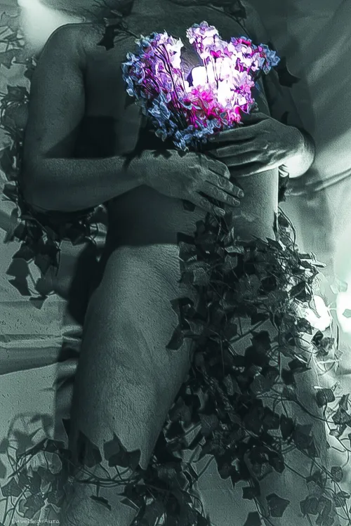 A chest full of light, a body tangled in time.