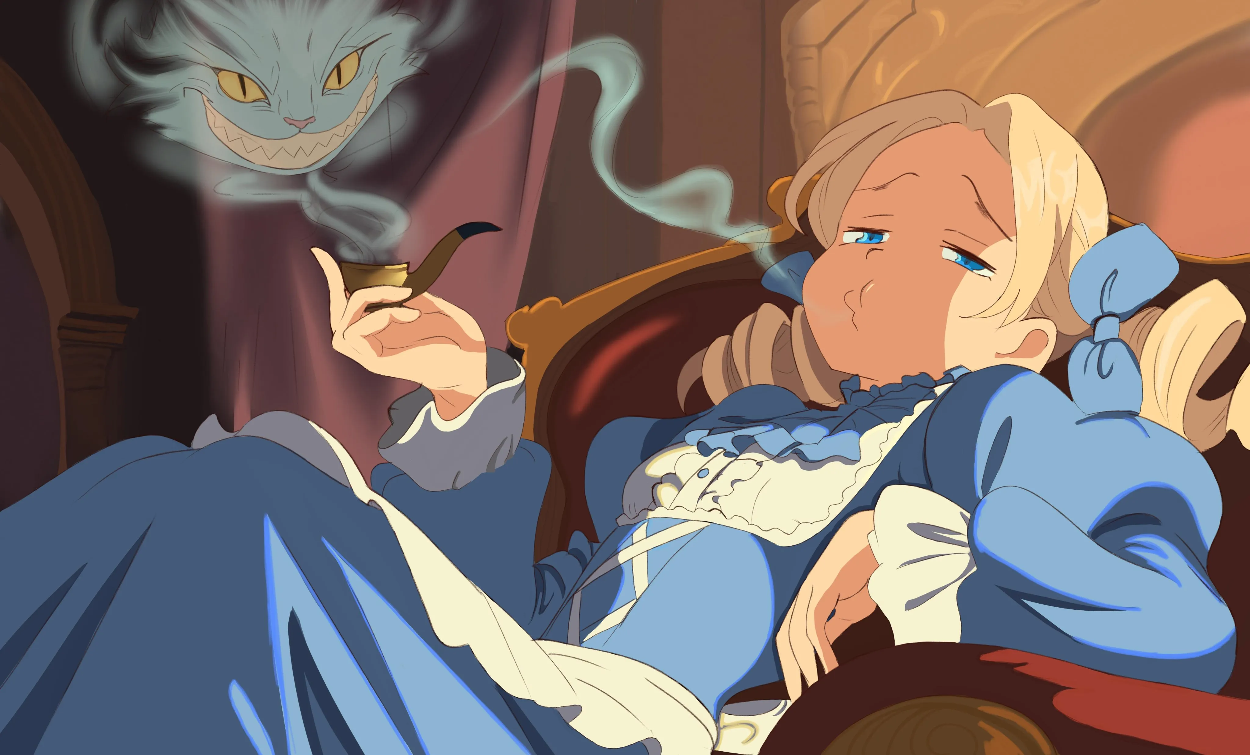 Alice in Wonderland by @MommysCarcass
