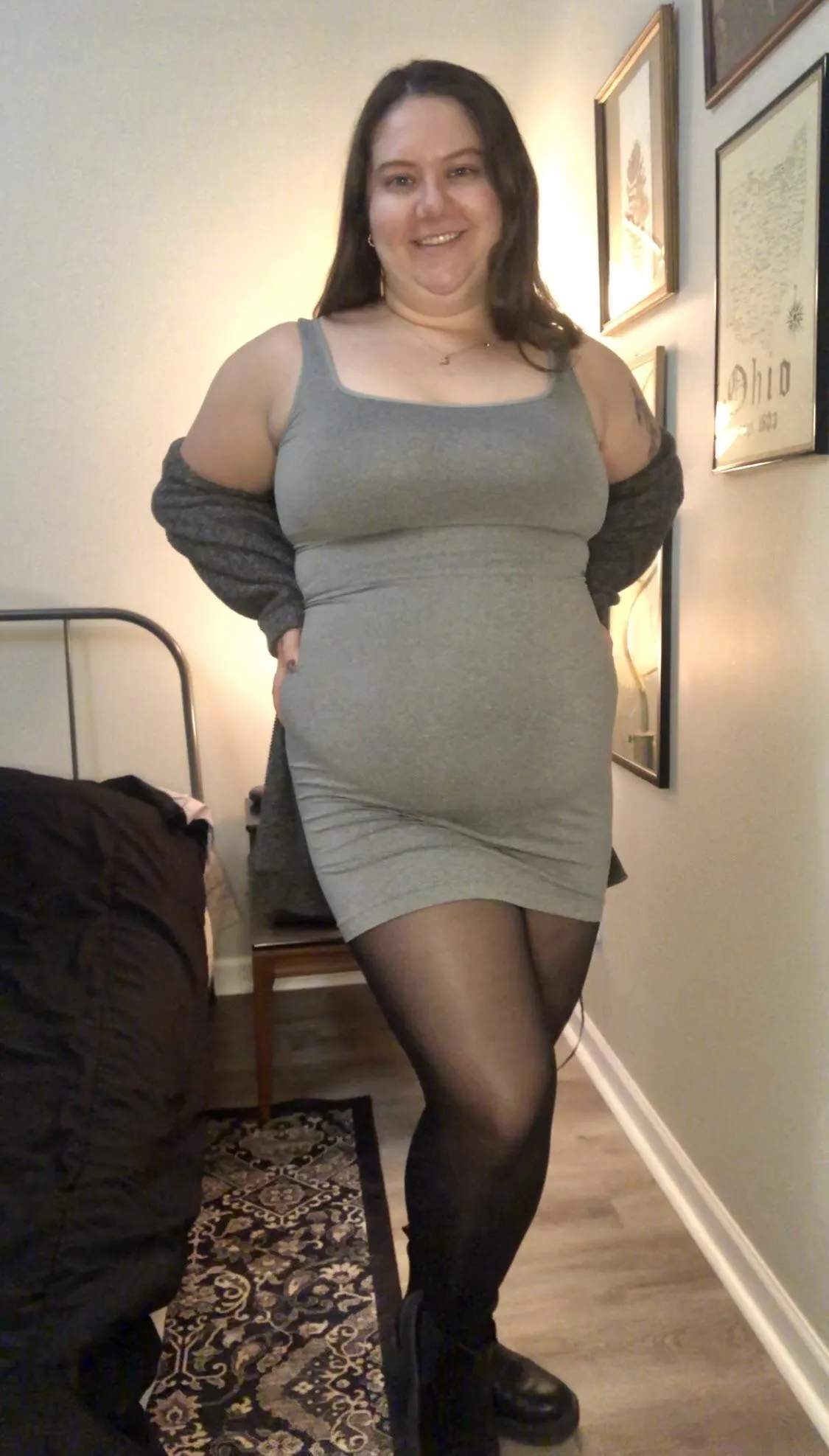 Almost can’t believe I worse this out for Valentine’s dinner!