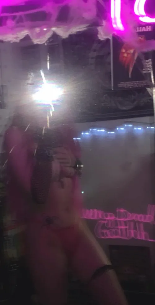 Already half naked for you