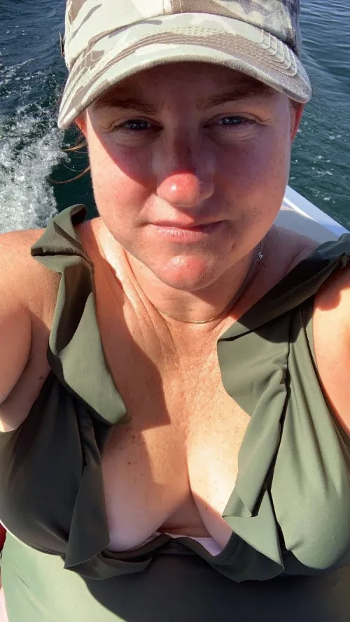 Back of the boat fun