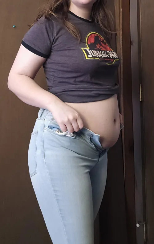 Belly brought to you by: peanut butter