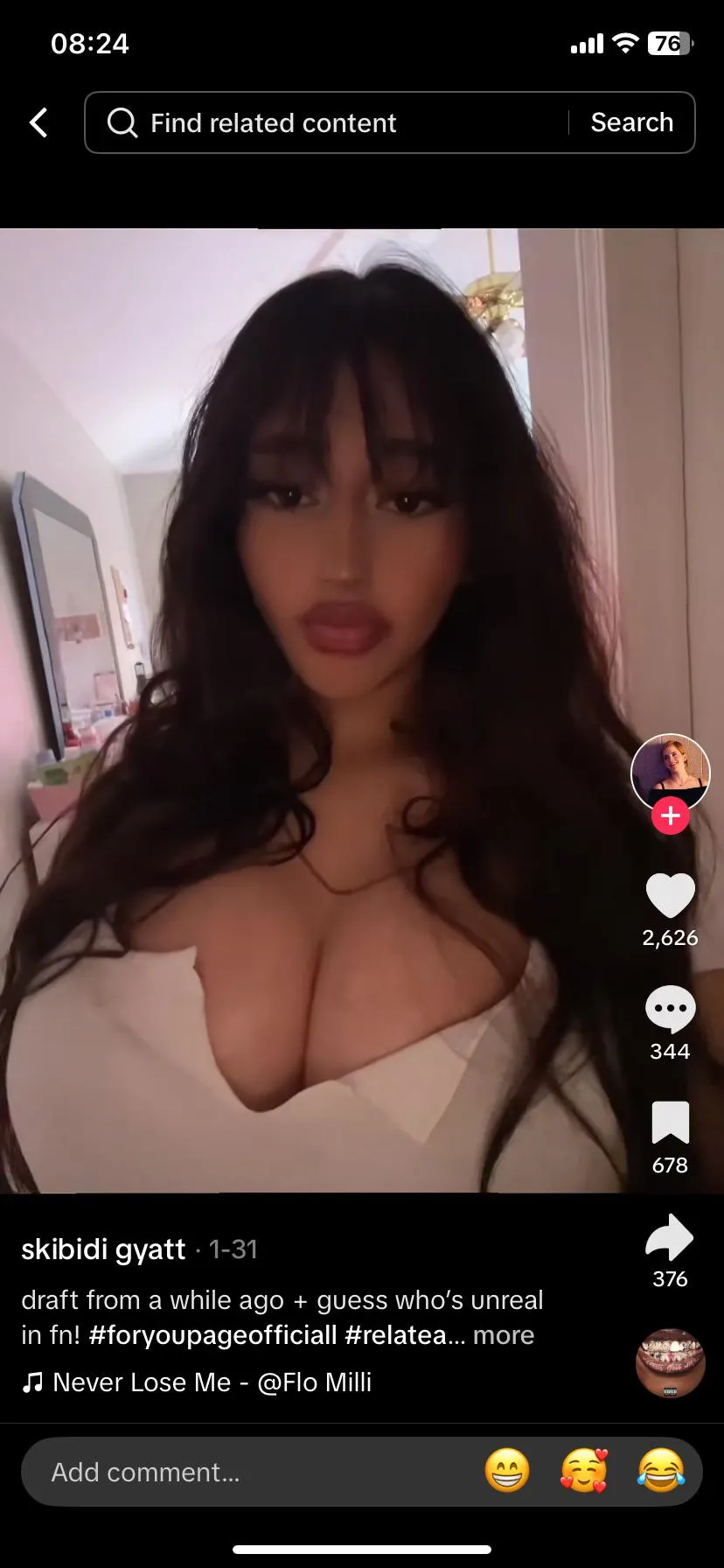 Can anyone help me find her real name? On TikTok it’s @sigmagyattsohio but I can find her real name.