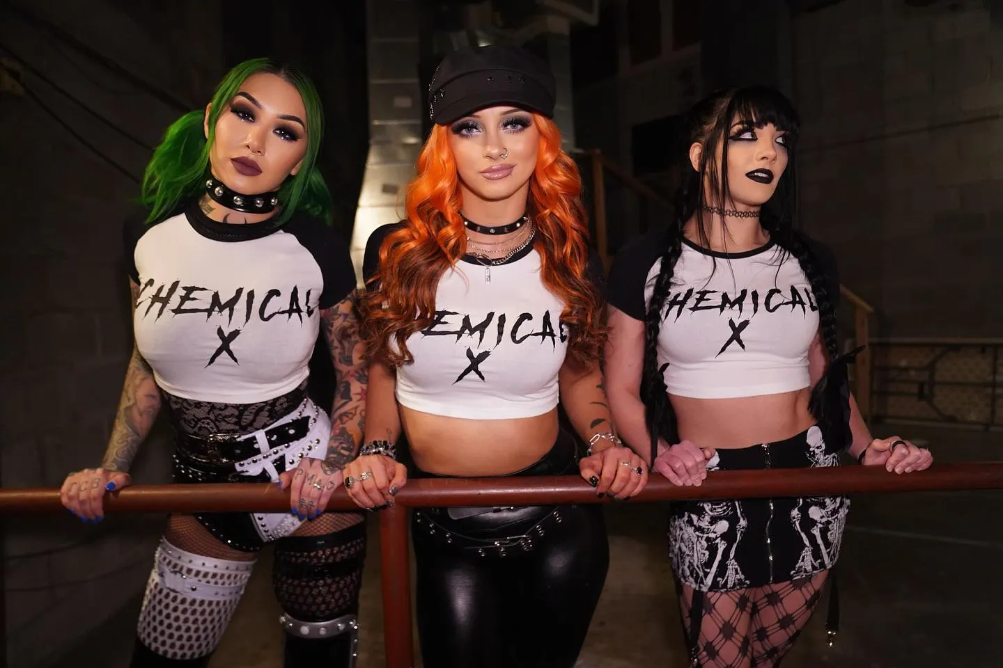 Choose one wrestler babe for each- strap-paddle- belt (Shotzi, Gigi, Tatum