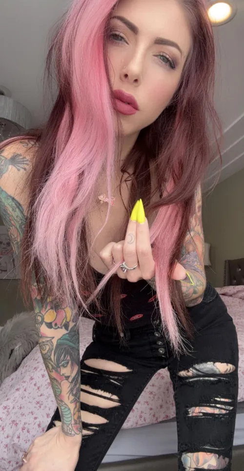 Come hither and let Mommy take care of you, or abuse you; whichever I decide is best 🥰