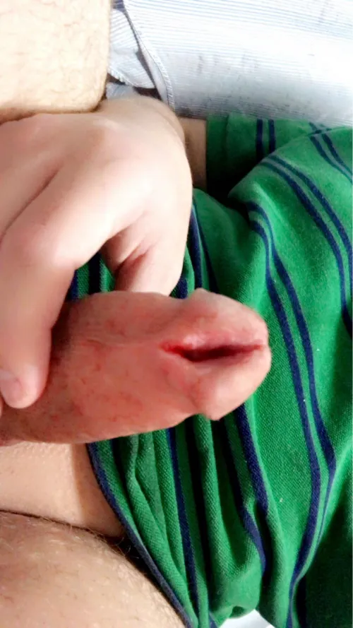 Did a few more centimeters with some hair scissor no clamp