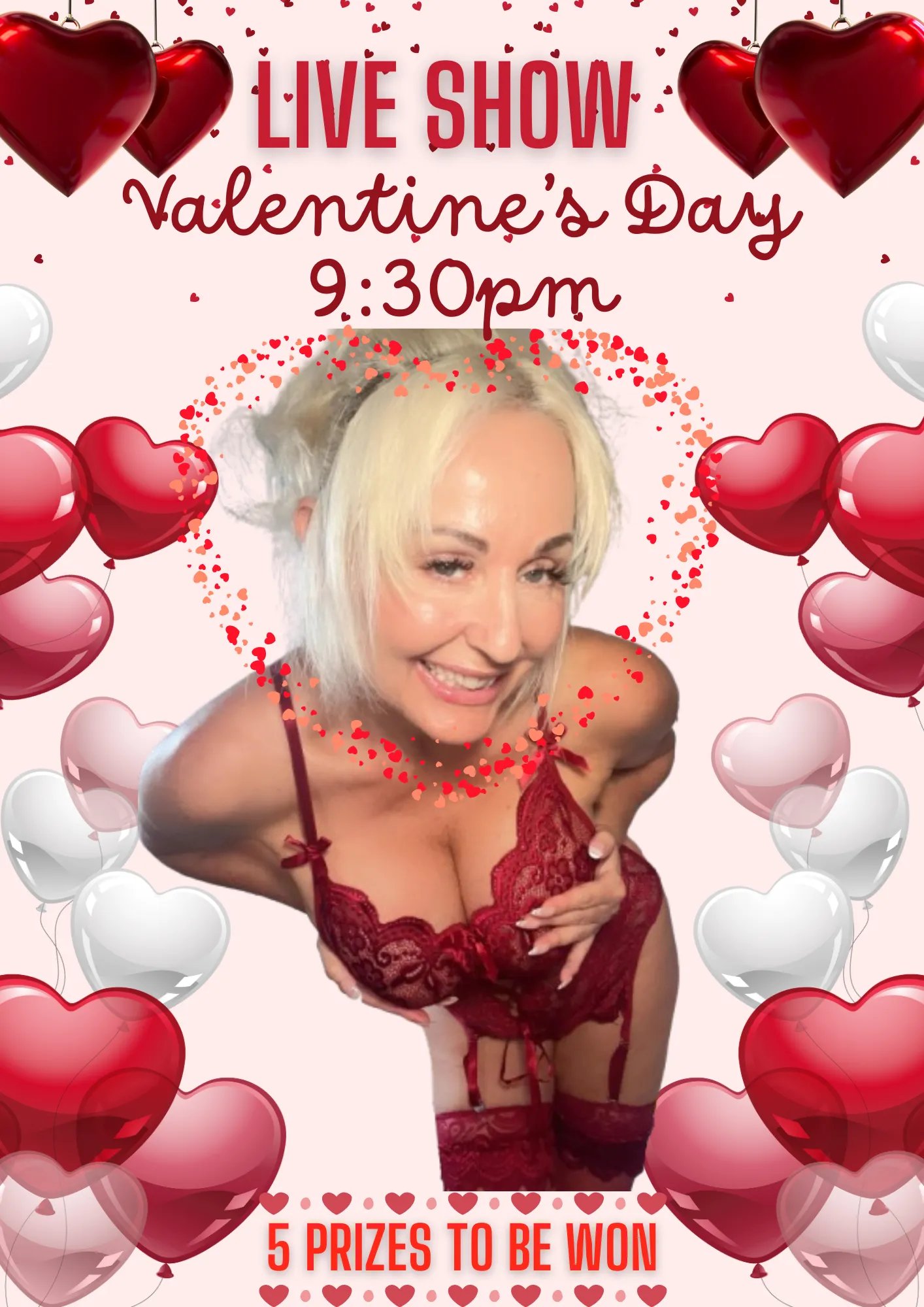Doing a Live show this Valentines Day 9:30pm on OF come see @janburtonfree