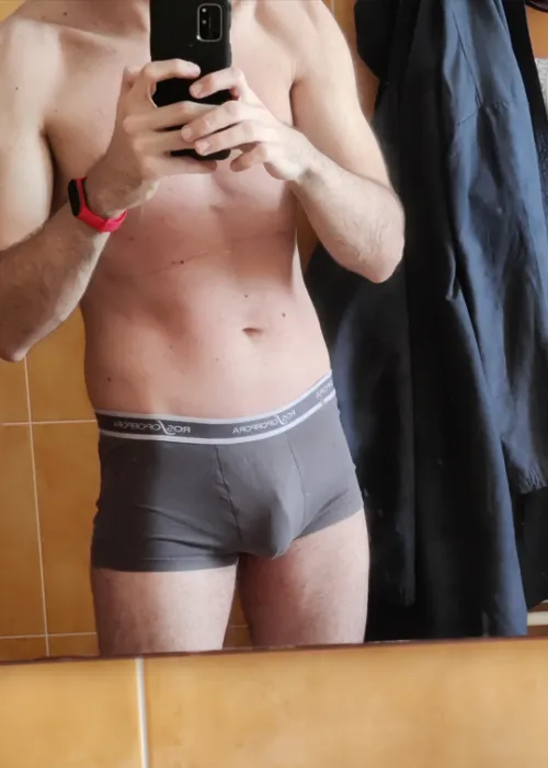 Even soft you can see my big vein popping out