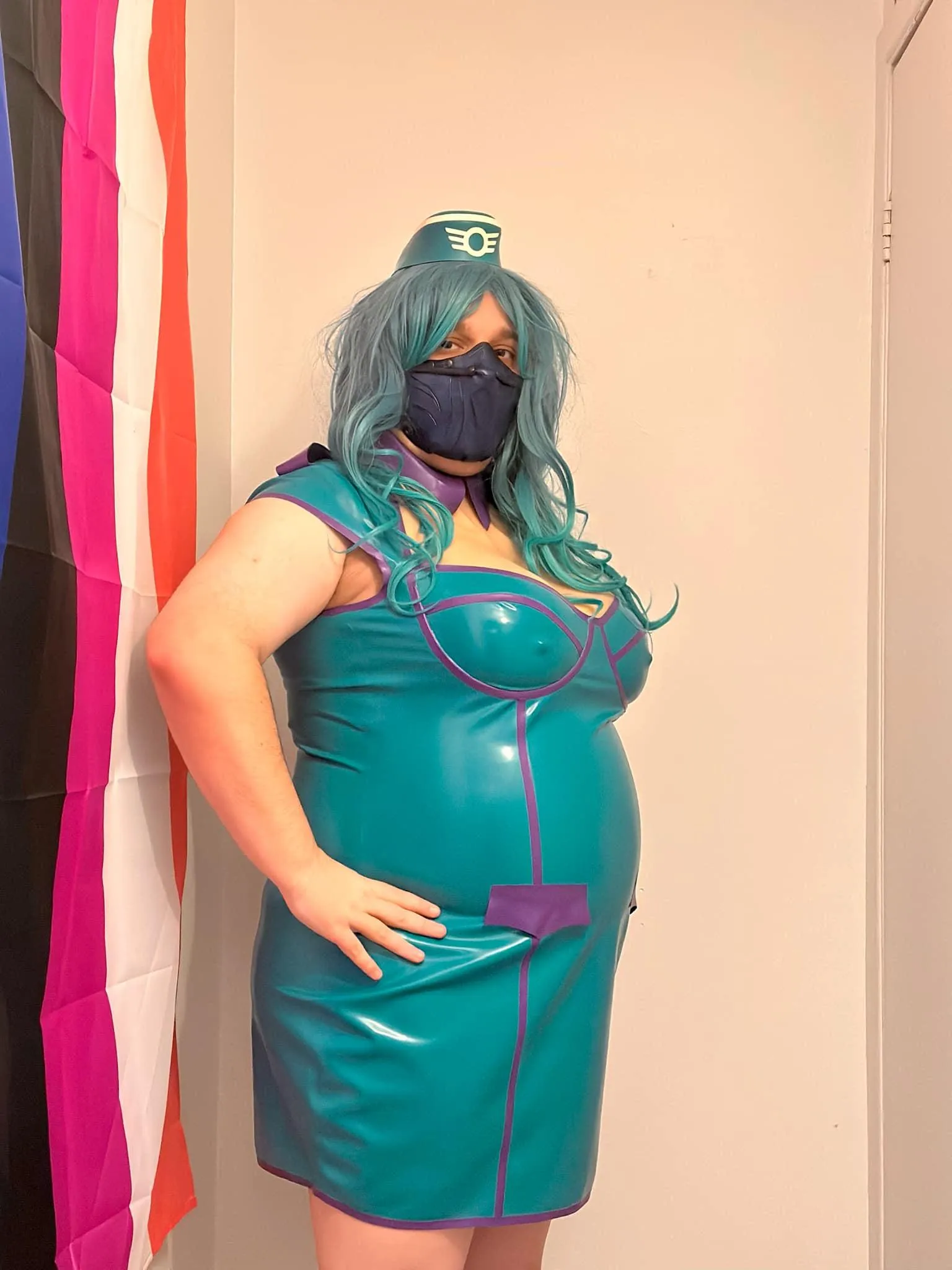 First latex dress. Almost cried of joy wearing it ^^
