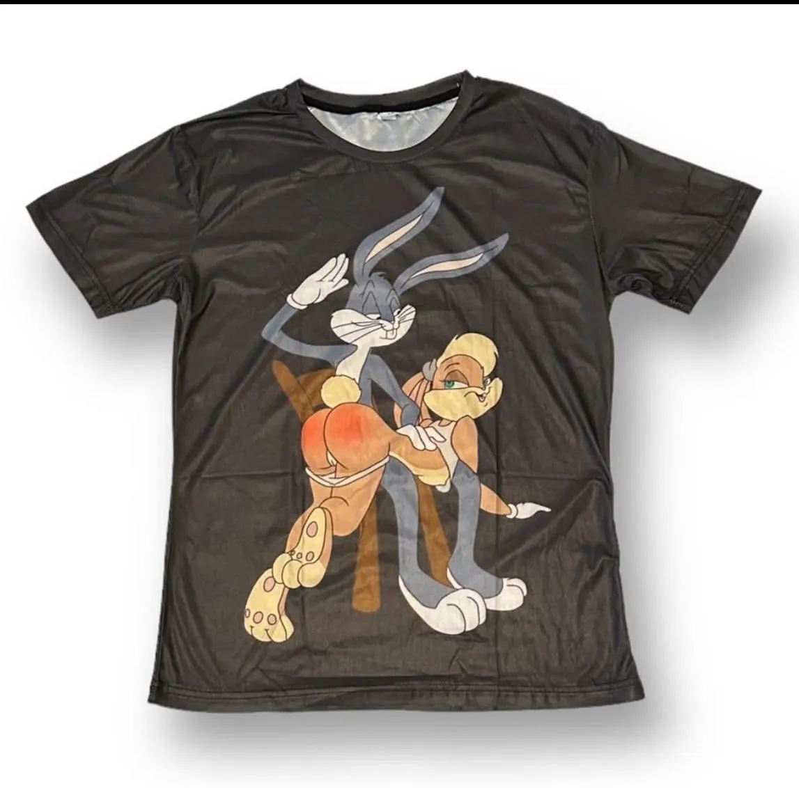 Found a shirt of bugs spanking Lola bunny