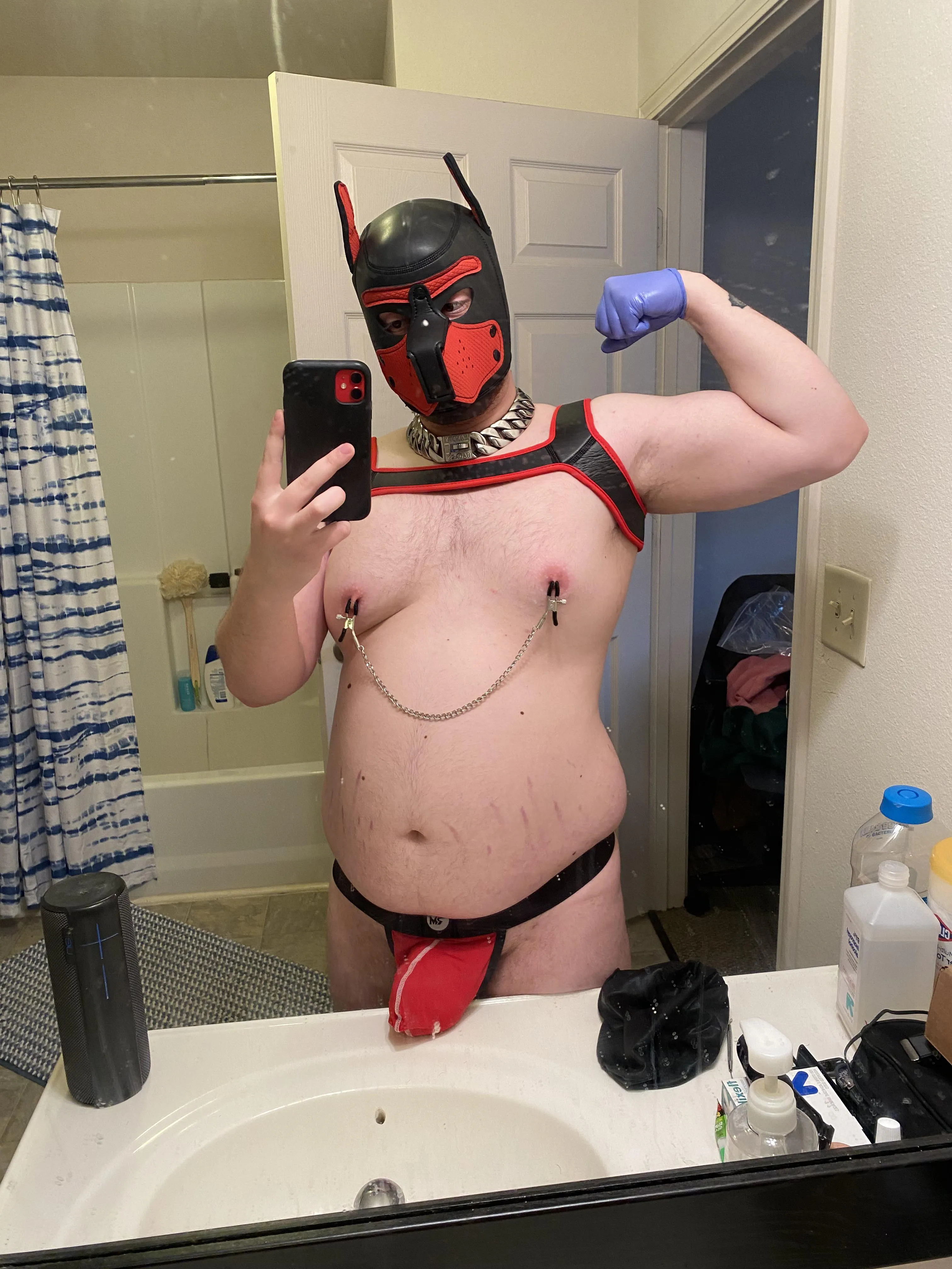 Good boy feeling so feral 😈