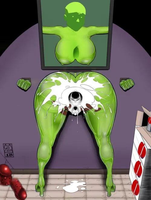 Green Ghost ass