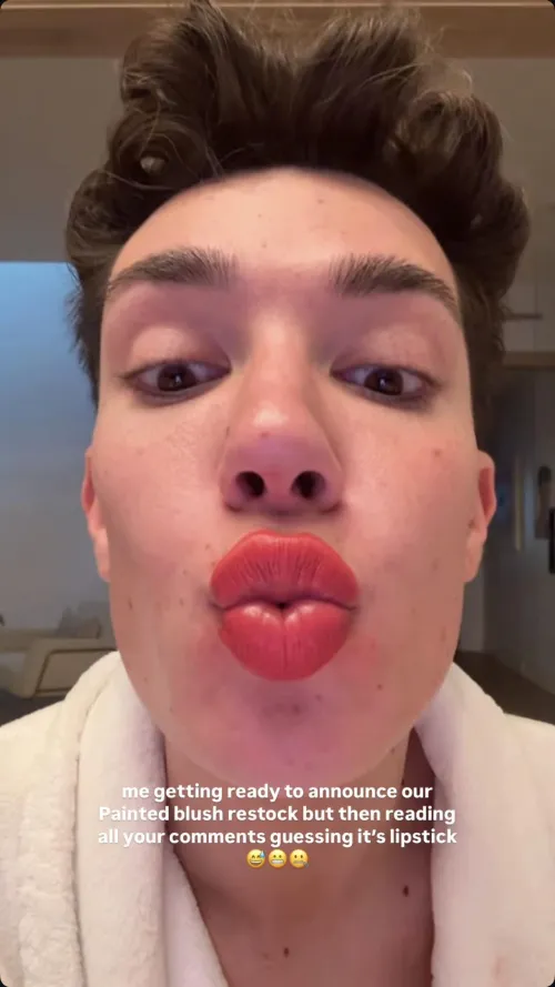 His perfect lips are at it again. 😩