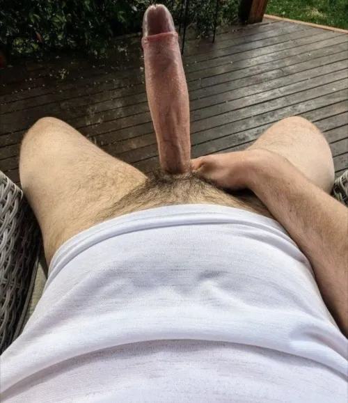 Hoping my hot neighbor sees this... [M]