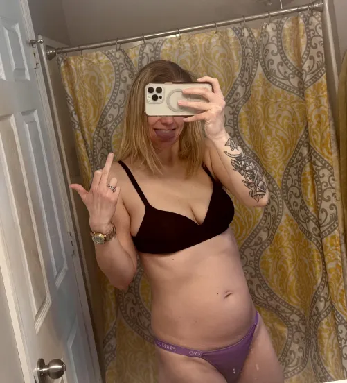 I love flipping you off