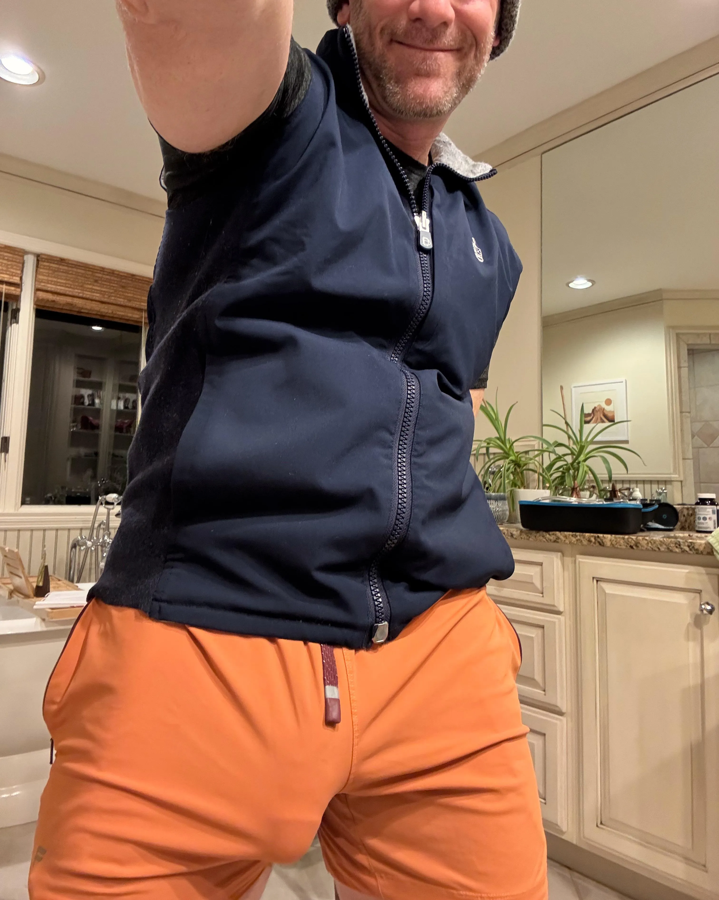 I wear these when I am looking for strange at the gym