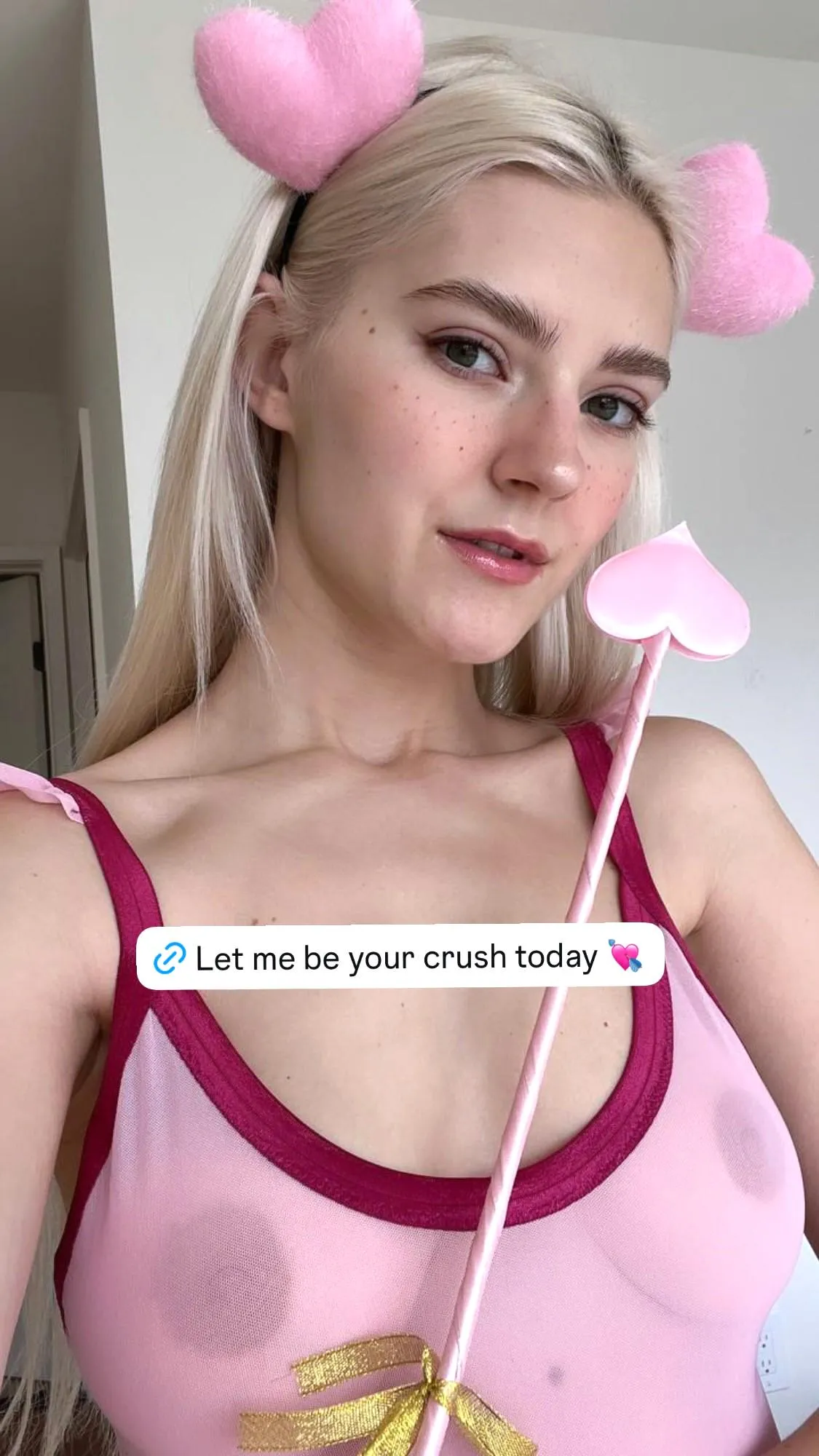 'Let me be your crush today'